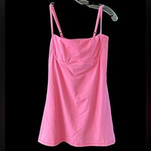 Kimberly C Pink Sweetheart Active Dress with Built-In Shorts